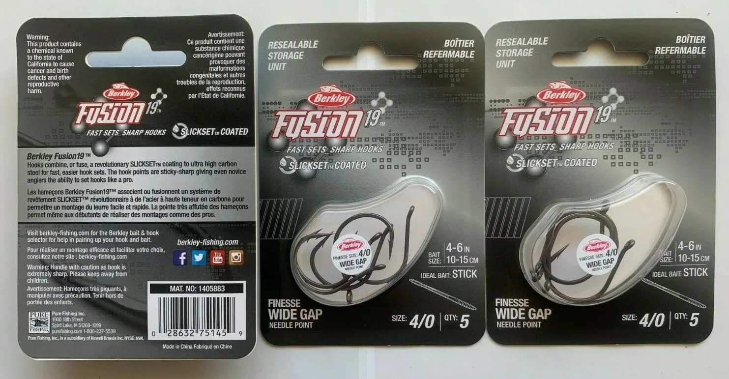Berkley Fusion19 Offset Worm Hook