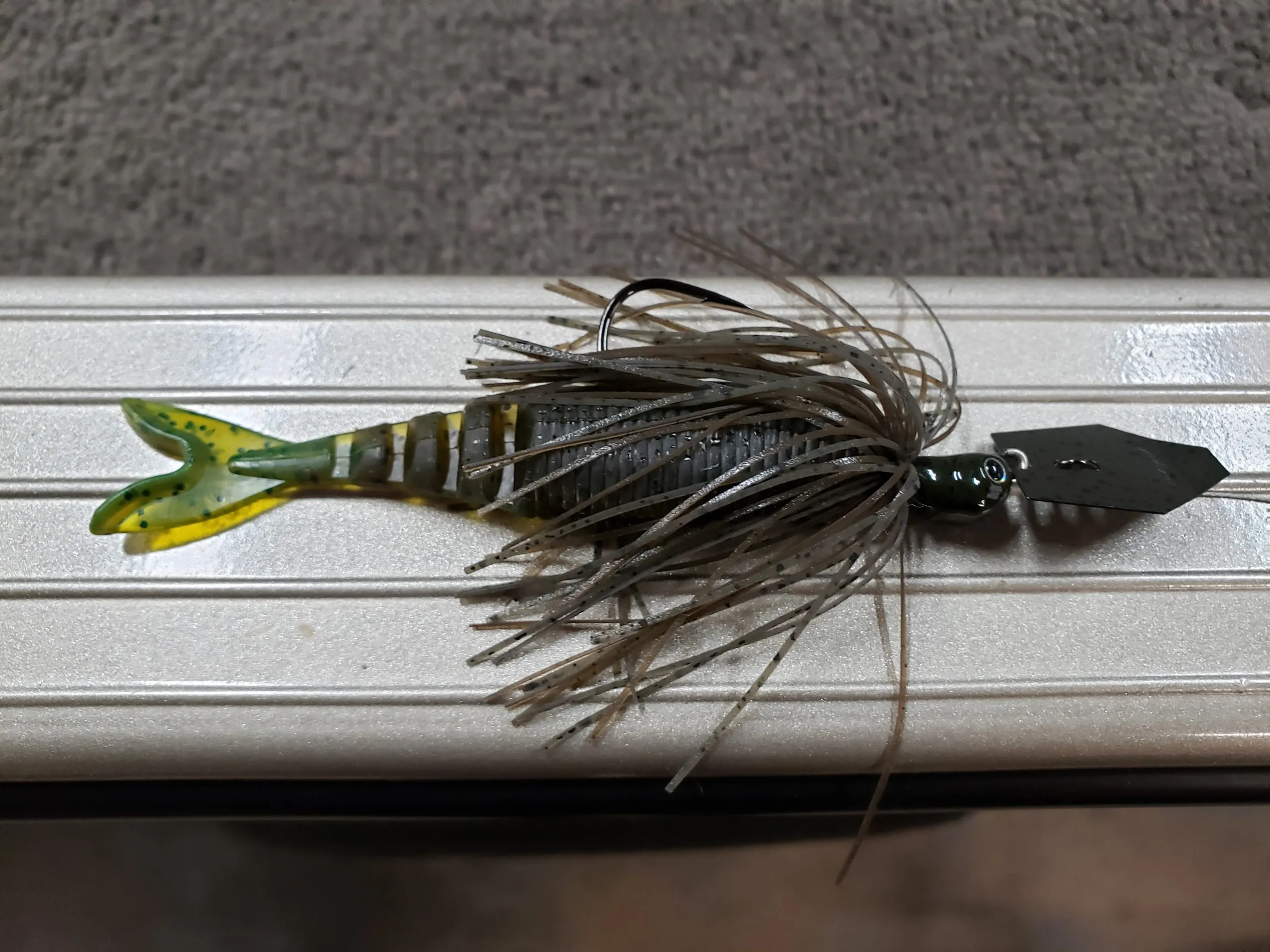 Z-Man ChatterBait Jack Hammer, one of best fall bass fishing lures