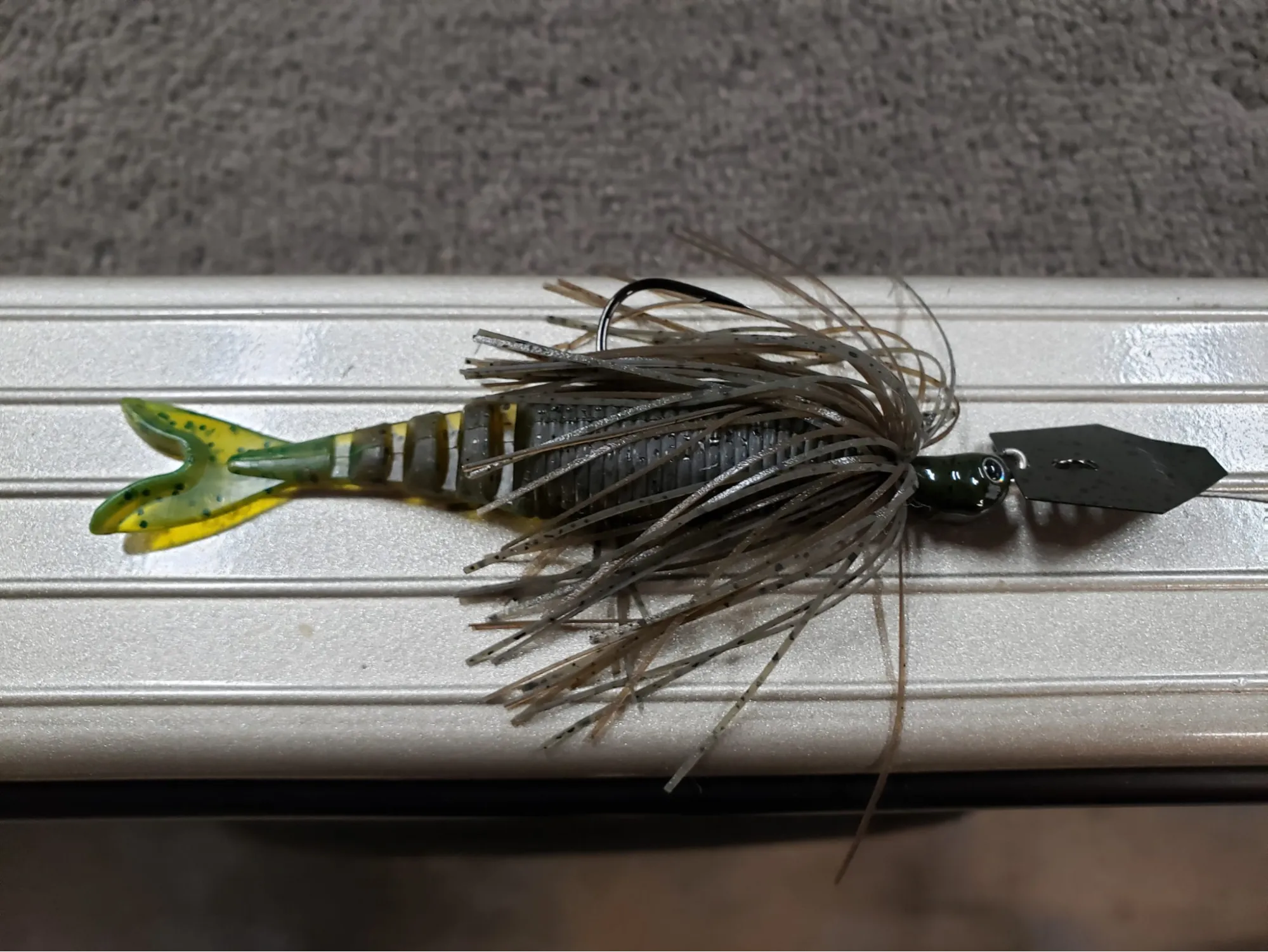 Z-man lure for spring bass fishing