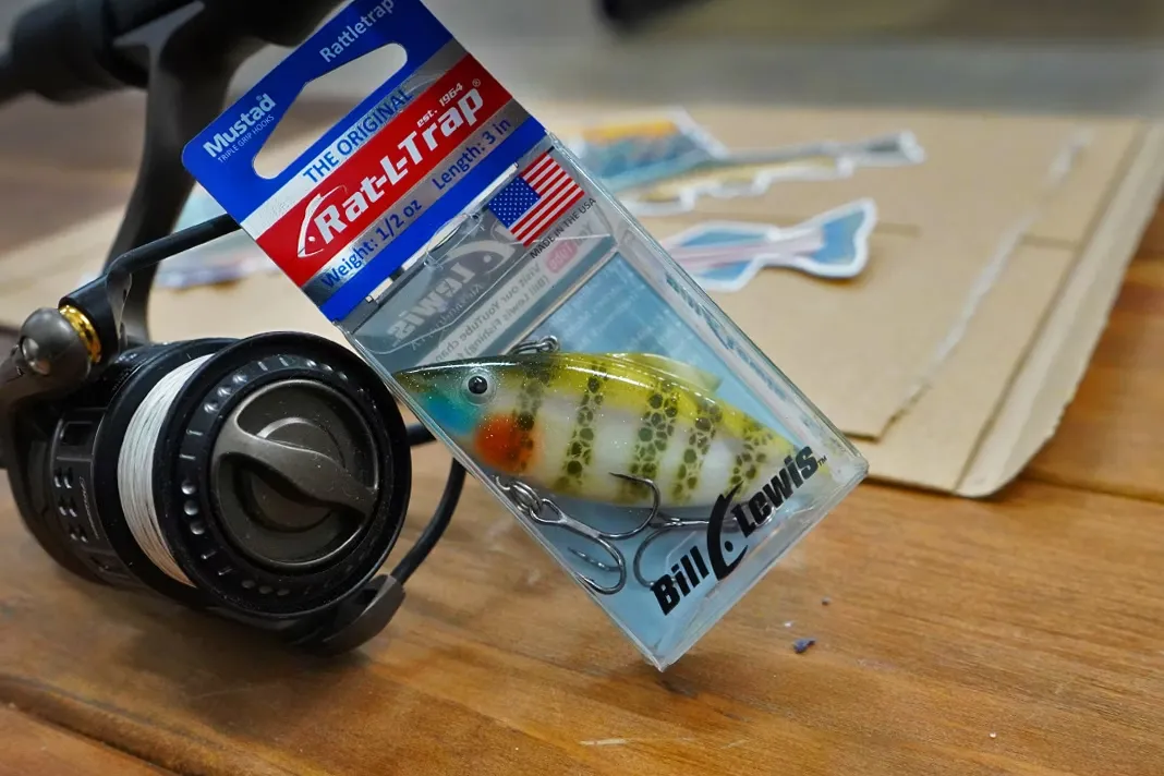 Bill Lewis Original Rat-L-Trap best fishing lures for white bass