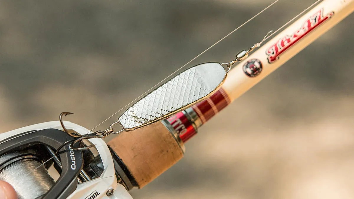 War Eagle Jigging Spoon best white bass lures