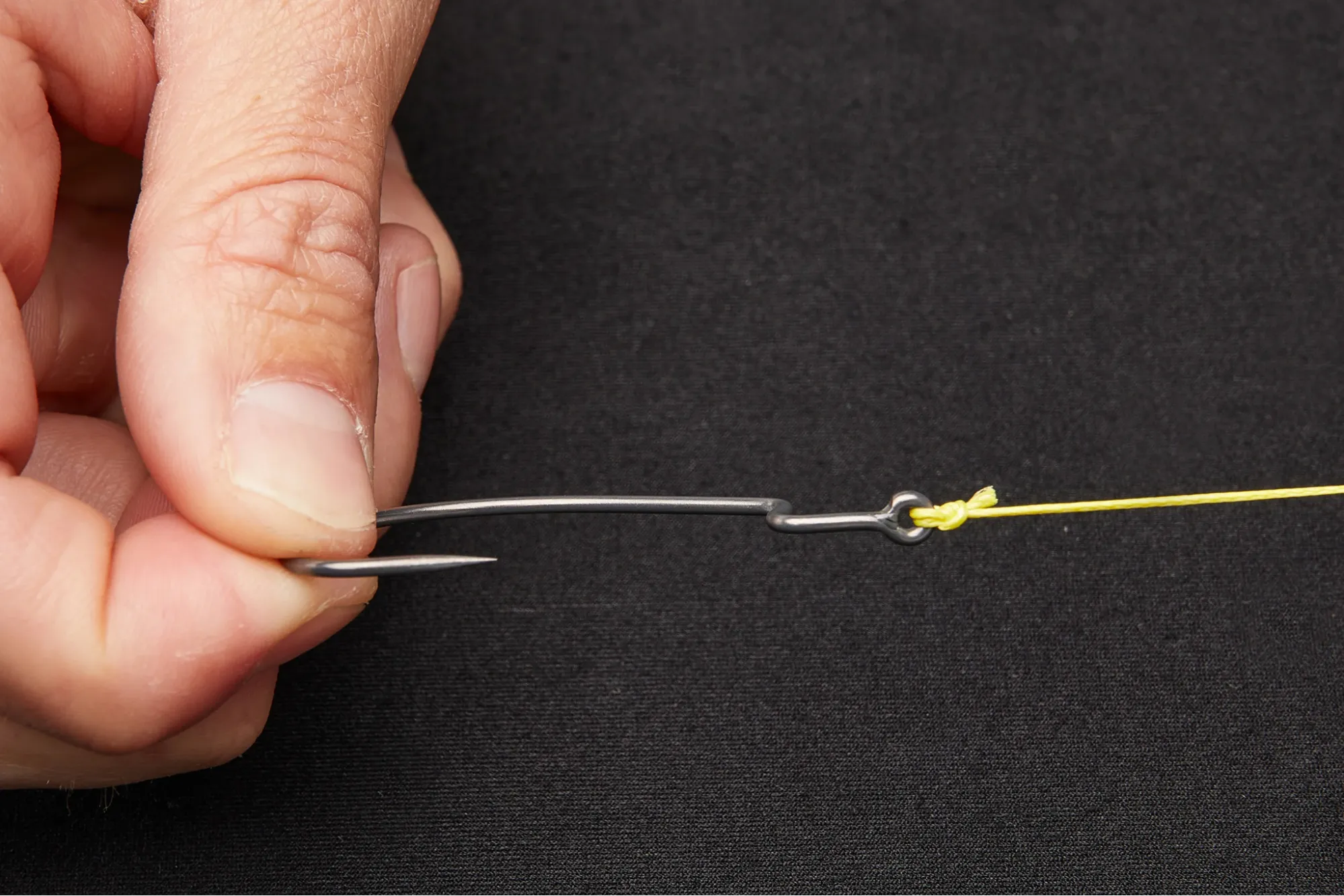 Step 2: Tie On Your Hook-on how-to fig a texas rig for bass