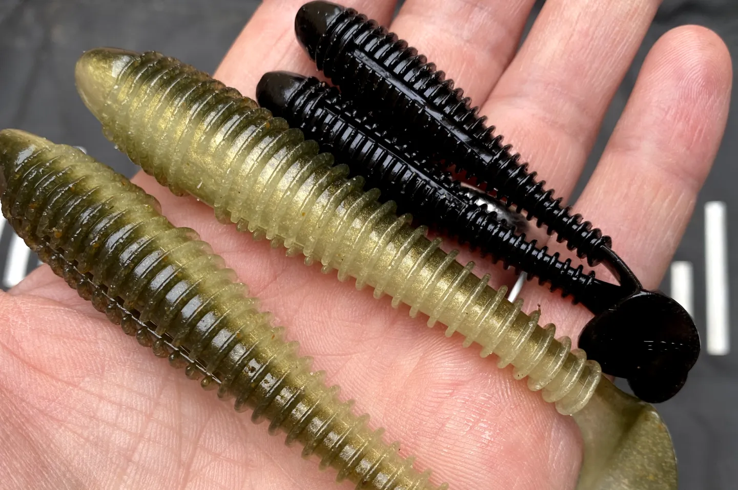 Keitech Swing Impact FAT winter bass fishing lures
